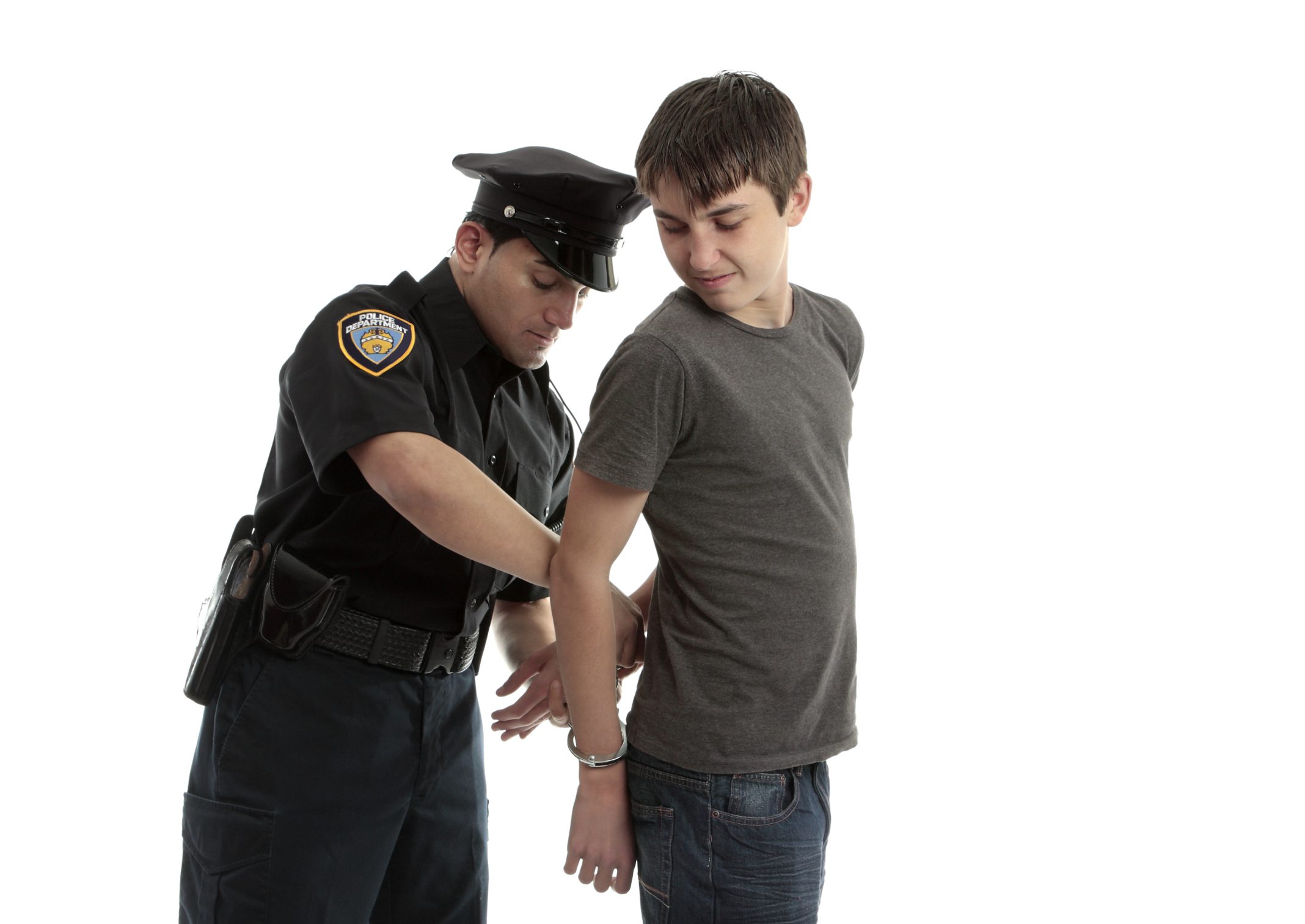 Police fucks teen