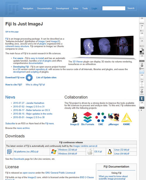 Fiji Is Just Imagej Best Of The Web