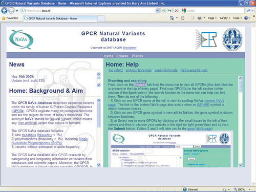 GPCR Natural Variants Database