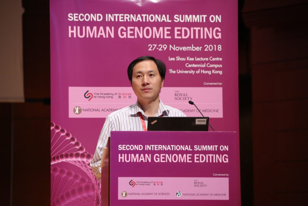 He Jiankui/Human Genome Editing summit