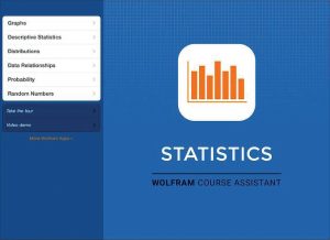 Wolfram Statistics Course Assistant app