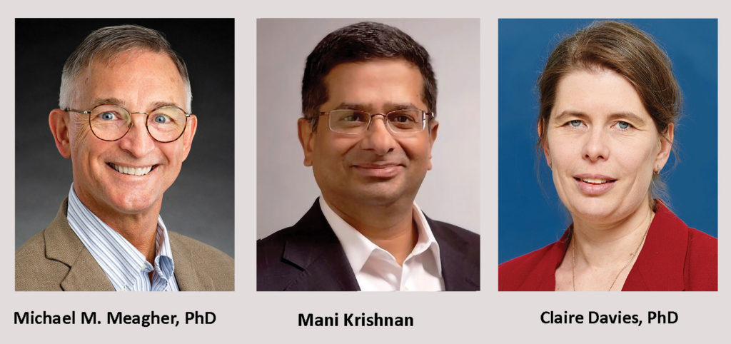 Michael M. Meagher, PhD, Mani Krishnan, and Claire Davies, PhD