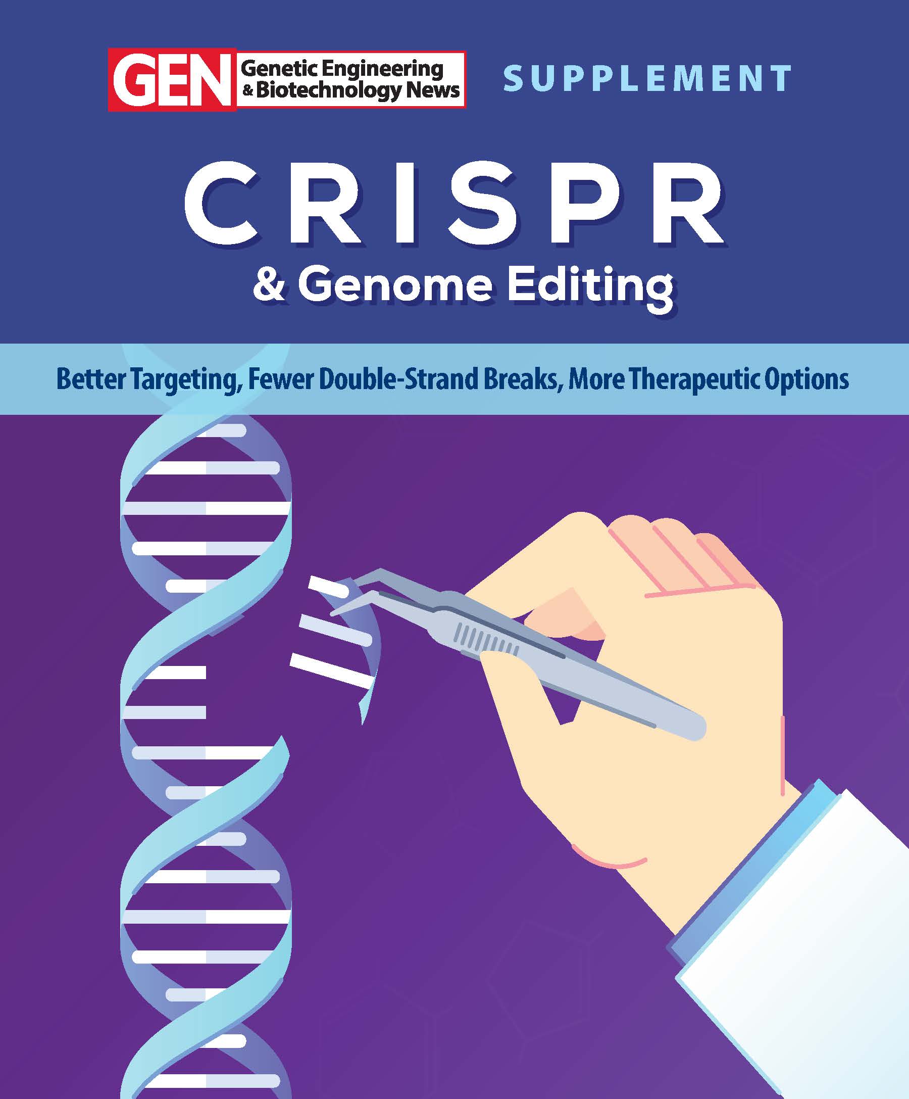  CRISPR & Genome Editing September 2021 Supplement Cover