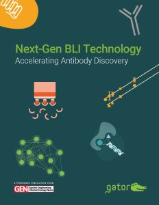Next-Gen BLI Technology Accelerating Antibody Discovery eBook cover