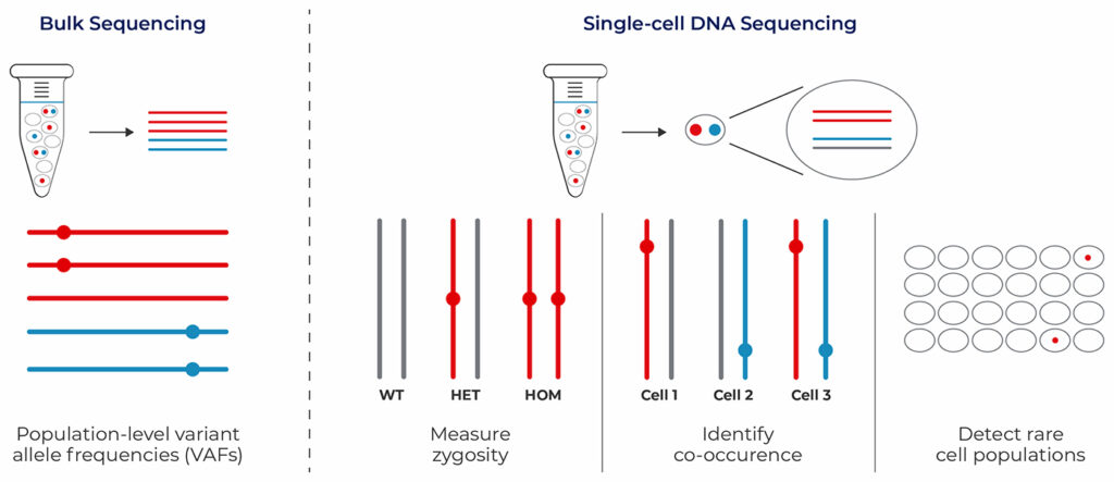 Bulk Vs Single Cell chart