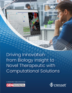 Driving Innovation from Biology Insight to Novel Therapeutic with Computational Solutions eBook cover